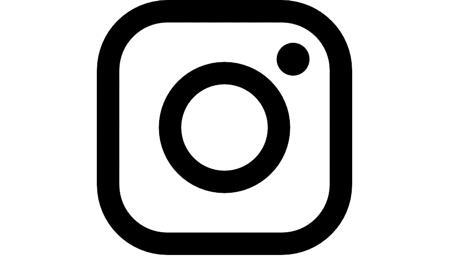 instagram logo black circle